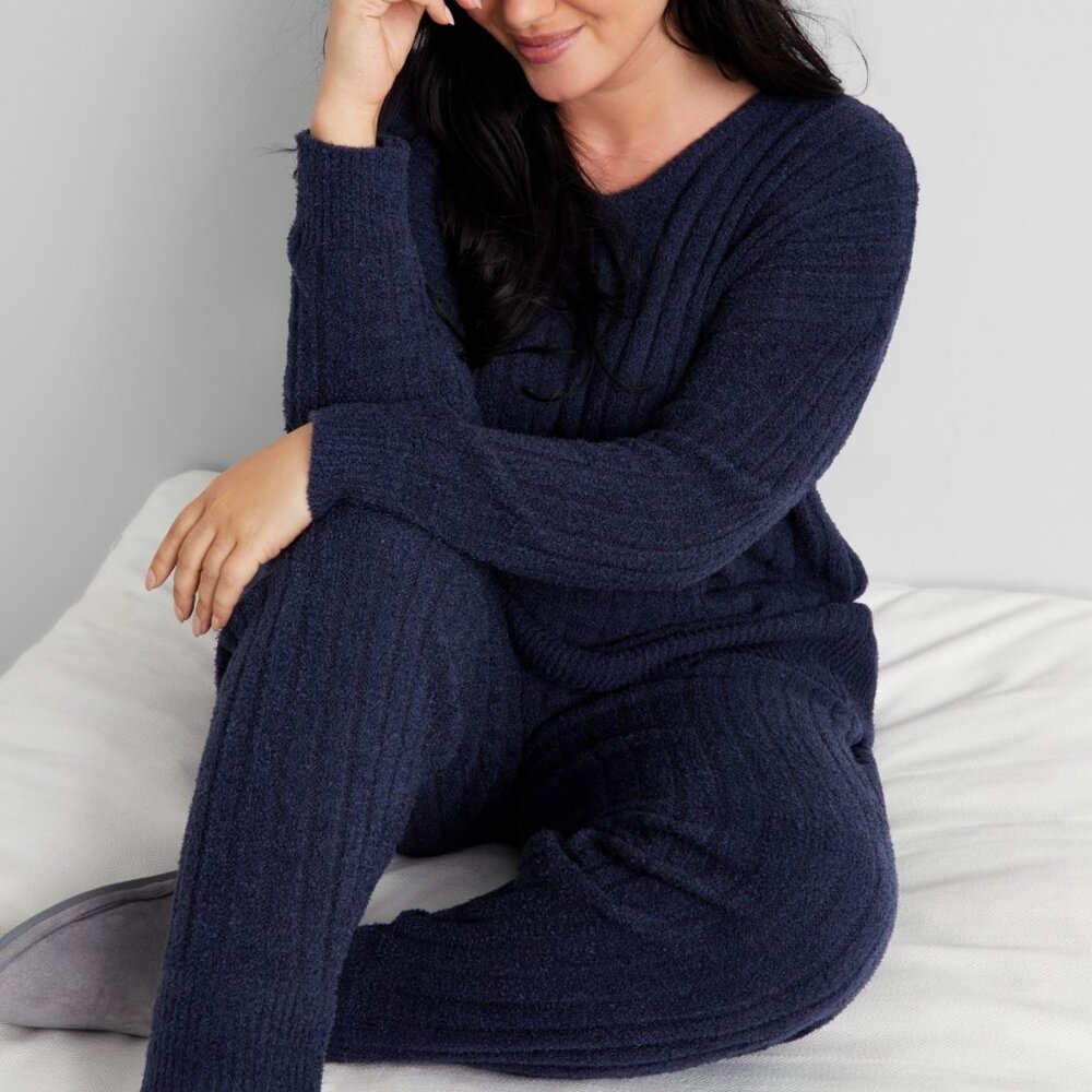 State of Day Women's Indulge & Rest Chenille  Loungewear Set